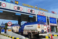 Volume Kendaraan Tol Bengkulu–Taba Penanjung Masih Sepi Jelang Idulfitri