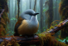 Pial Unik! Berikut 7 Fakta Burung Lonceng Berjanggut