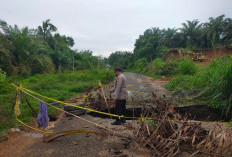 Jalan Bunga Mas–Pasar Sembayat Putus, Perbaikan Tunggu Anggaran 2026
