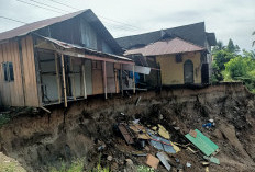 6 Kecamatan di Mukomuko Dilanda Banjir,  Belasan Rumah Terancam Amblas ke Sungai