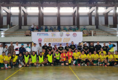 Ekshibisi PWI dan Pemprov, Buka Gubernur Cup Futsal Turnamen