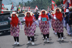 256 Peserta Lomba Baris Berbaris Meriahkan HUT RI Ke-79 di Lebong 