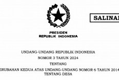 Selamat!  Jabatan Kades Resmi Jadi 8 Tahun, Sudah Disahkan Presiden Jokowi dan Diundangkan, Ini Kriterianya