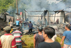 3 Toko dan 2 Rumah Terbakar di Ketahun Bengkulu Utara, Ini Sumber Api Yang Melalap 5 Bangunan