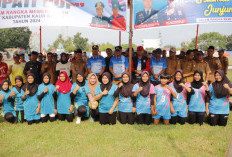 Meriah! Turnamen Voli Bupati Cup HUT Kabupaten Kaur Resmi Dibuka