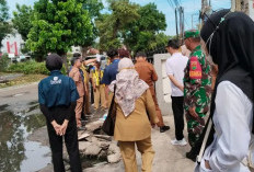 Drainase Jalan Sudirman Kota Bengkulu Tersumbat, DLH Minta Pelaku Usaha Bongkar