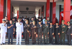 Momen HUT Bhayangkara, 13 Personel Polres Bengkulu Tengah Naik Pangkat