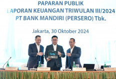 Bank Mandiri Catat Penyaluran Kredit Rp 1.590 Triliun di Kuartal III 2024