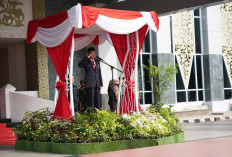 Peringatan Hari Lahir Pancasila di Kantor Gubernur, Sekda: Semangat Pancasila, Modal Pembangunan Bengkulu