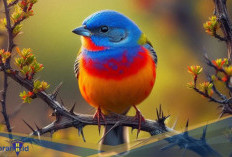 Punya Warna Menakjubkan! Berikut 5 Fakta Unik Painted Bunting