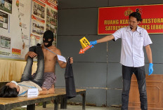  Rekonstruksi Pembunuhan di Lebong: Suami Peragakan 24 Adegan 