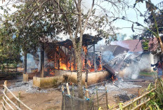 Kebakaran di Bengkulu Tengah, Satu Rumah Beserta Isinya Ludes Dilalap Api