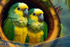 Punya Pembantu! Berikut 5 Fakta Unik Burung Yellow Eared Parrot yang Terancam Punah