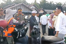 Rawan Macet dan Kecelakaan, Bahu Jalan Pasar Lubuk Sanai III Ditertibkan