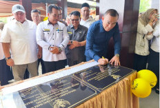 Sempat Telat Pengerjaan, Akhirnya  Puskesmas Cugung Lalang Diresmikan