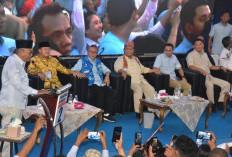 Prabowo Tiba di Bengkulu, Didampingi Raffi Ahmad dan Zulkifli Hasan