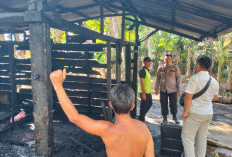 Rumah Petani Sawit Ludes Terbakar, Diduga Akibat Korsleting Listrik 