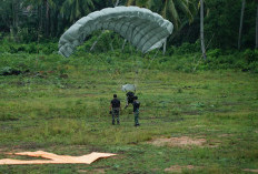 Skenario Rebut Wilayah, 78 Penerjun Kopassus Kuasai Langit Danau Dendam Bengkulu