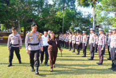 160 Personel Polres Siap Amankan Pilkada Lebong 2024 