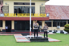 39 Personel Polres Bengkulu Selatan Naik Pangkat