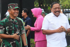 Kunjungan Pangdam II Sriwijaya, Temui Bupati dan Bahas Netralitas TNI 