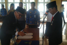 Kadis ESDM Pemprov Bengkulu, Dilantik Sebagai Asisten II Pemkab Lebong 