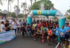 Fun Run dan Jalan Sehat HLN ke 78,  200 Finisher Sabet Medali 5 K