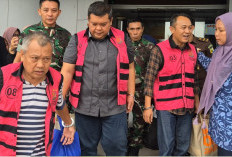 Giliran 7 Eks Dewan Kepahiang Berangkat ke Lapas Bengkulu 