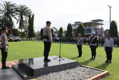 Bangun Budaya Tertib Lalu Lintas, Polres Bengkulu Selatan Apel Gelar Pasukan