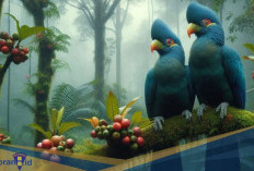 Ekornya Dijadikan Jimat Keberuntungan! Berikut 5 Fakta Unik Burung Great Blue Turaco