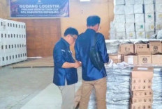 Baru 5 Item Logistik Pilkada Tiba di Gudang KPU Kepahiang, Logistik Pilgub Menyusul 