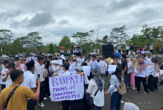 Tanggapi Tuntutan Massa, Pj Sekda Lebong Mahmud Siam: Tidak Ada Sikap Bupati Tunda Pembayaran 