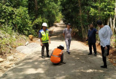 Pekerjaan Jalan Desa Bukit Sudah Mencapai 40 Persen