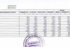 Hasil Lengkap Perolehan Suara DPD RI di Kabupaten Kepahiang, Pleno Tingkat Kabupaten Pemilu 2024