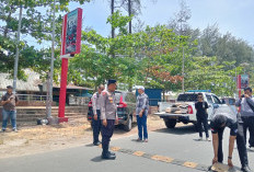 Antisipasi Balap Liar, Polresta Bengkulu Pasang Speed Bump