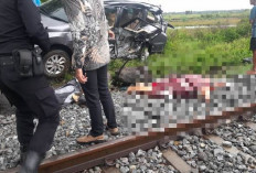 Update Mobil Bernopol Bengkulu Tertabrak Kereta Api! 2 Meninggal 1 Kritis, Ini Identitasnya 