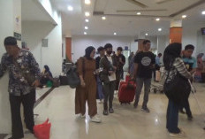 Arus Penumpang Bandara Fatmawati Bengkulu Turun Dipicu Cuaca Ekstrem