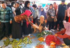 Sidak Pasar, TPID Bengkulu Tengah Cek Harga Bahan Pokok Jelang Ramadan