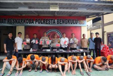 Operasi Antik Nala Polresta Bengkulu Intai Travel Pengangkut Ganja dari Luar Provinsi, 6,8 Kilogram Gagal Edar
