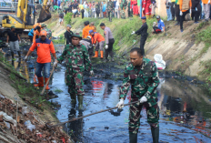 Karya Bakti TNI di Bengkulu, Bersih-bersih Sungai dan Penanaman Pohon 