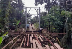 Sabar! Perbaikan Jembatan Talang  Buai, Akses Kendaraan Roda 4 Tutup Hanya 14 Hari 