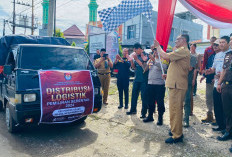 KPU Distribusikan Logistik Serentak, Termasuk Untuk 20 TPS Sulit Dijangkau