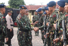 Jelang Lebaran, 103 Anggota Brimob Polda Bengkulu Diberangkatkan ke Papua