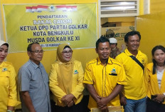 Hari Terakhir Pendaftaran, 3 Figur Rebut Kursi Ketua Golkar Kota Bengkulu