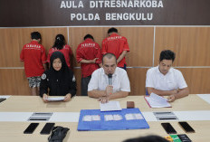 Bongkar Jaringan Keluarga Pengedar Sabu di Kota Bengkulu, 26 Paket Sabu Diamankan Dari 4 Tersangka