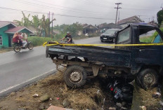 Kecelakaan di Kepahiang, Mobil Pickup Vs Motor Sebabkan 1 Pemotor Sekarat