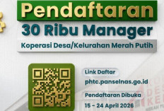 Rekrutmen Manajer Kopdes Merah Putih 2026 Dibuka, 30.000 Formasi Tersedia, Berikut Cara Daftarnya