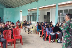 TNI Bekali Puluhan Pemuda dari 2 Desa Wawasan Kebangsaan 