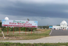 Dishub Kota Bengkulu Pasang Neon Box HUT ke-307 di 6 Titik Strategis