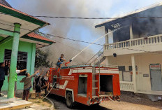 Disebabkan Korsleting Listrik, Awal Tahun 4 Rumah Terbakar